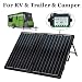 Produktbild ECO-WORTHY 12 Volt 120 Watt Tragbarer, faltbarer Monokristallines Solar-Koffer mit schwarzem Rahmen