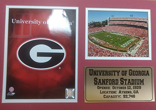 Encore Select 124-05 NCAA University of Georgia Double Frame Print, 12-Inch by 18-Inch