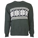 Dockers Men's Snowflake Crew Sweater