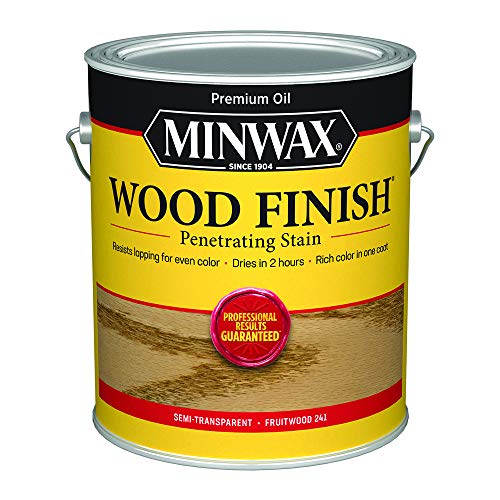 Minwax 71010000 Wood Finish Penetrating Stain, gallon, Fruitwood