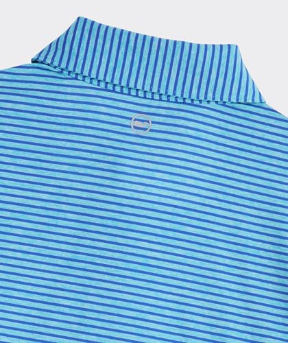 Image of Vineyard Vines Kids Bradley Stripe Sankaty Polo (Toddler /Little Kids /Big Kids)