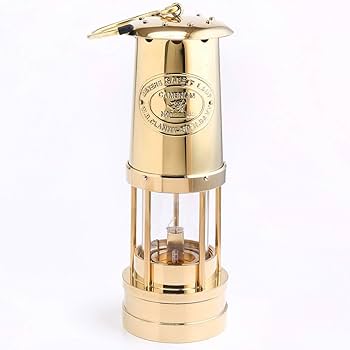 マイナーズランプ　真鍮製　CONTE WORKS 銅製マイナーズランプ Lサイズ CONTE WORKS - メルカリ