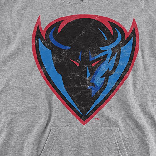 DePaul University Official Distressed Primary Youth Kids Boy/Girls Pull-Over Hoodie Sweatshirt2