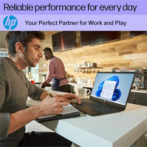 Image of HP 255 G10 Laptop for Business or Fun, Ryzen 5 7530U CPU (Beat Ultra 7 164U), 16GB RAM, 1TB SSD (512GB SSD withHP 512GB P500 Portable SSD), 15.6 inch Full HD, Fast Wi-Fi 6, HDMI, Type-C, Windows 11 Pro