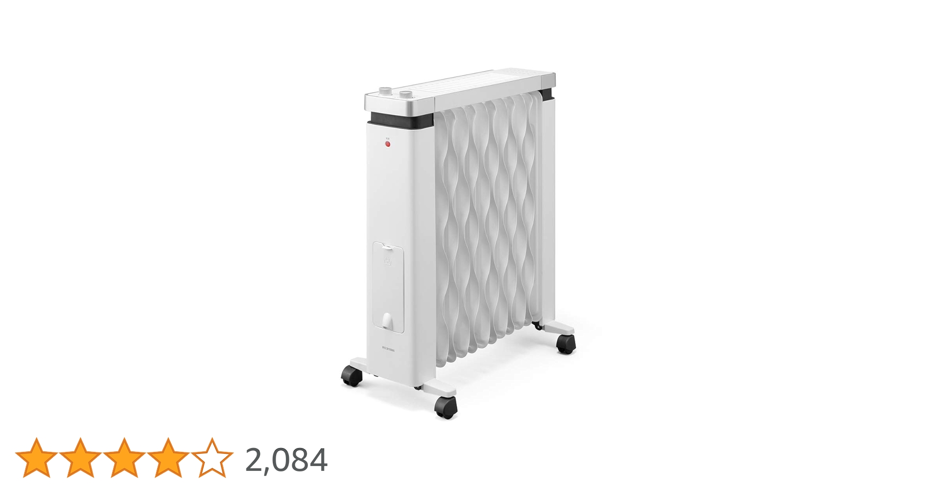 Amazon | アイリスオーヤマ ヒーター オイルヒーター ウェーブ型 1200W