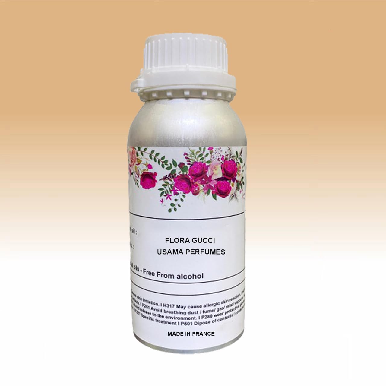 Flora Gucci Concentrated Perfume oil I Aromatics Smells Long Lasting Fresh Fragrance Perfume oil 500 ml by Usama Perfumes I Al Hafiz Oud