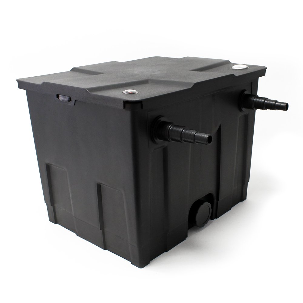 Set per laghetti filtro 12000l chiarificatore UVC 24W pompa NEO8000 70W tubo 25m