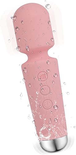 Masajeador personal, masajeador micro inalámbrico, pequeño y potente, portátil impermeable, adecuado para aliviar el dolor de cuello, piernas y