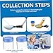 Xoeryoy Dog Pregnancy Test, Adjustable Angle Dog Urine Collection Kit with Portable Bag & Gloves, 11.4-40.9 Inch Telescopic for Small, Large Pets #