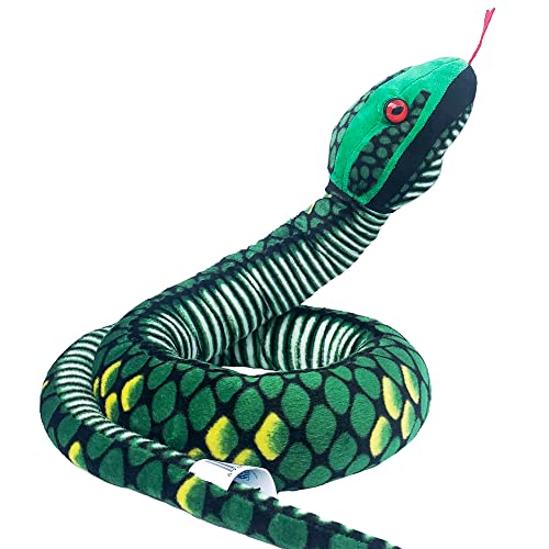 Lazada Snake Stuffed Animal Plush Giant Anaconda Realistic Kids Toys Green 67 Inches #TOP1