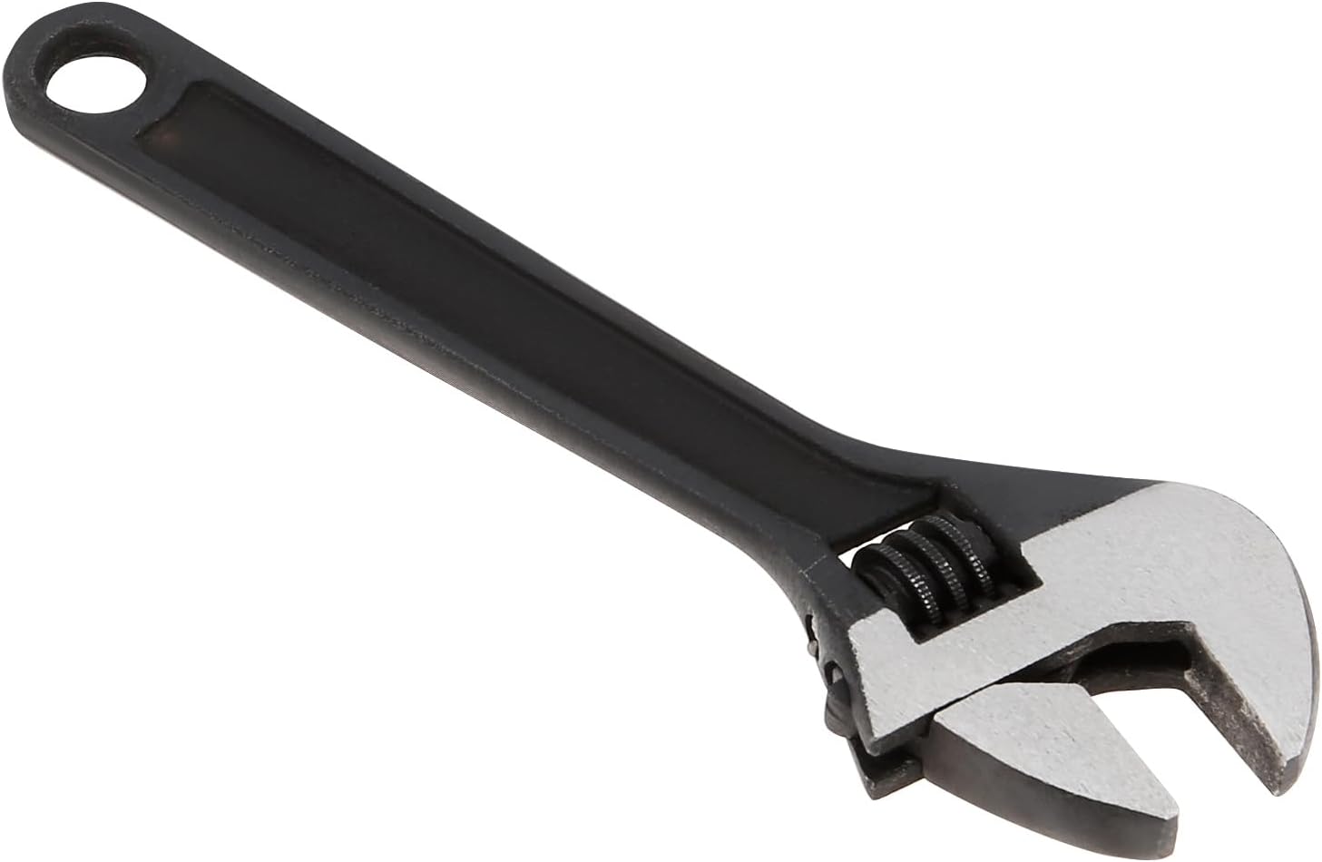 OriGlam Mini Wrench Tool Keychain, Spanner Keyring Pendant, Keychain Creative Mini Adjustable Wrench Key Chain (Black)
