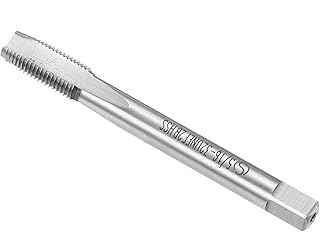 CoCud Thread Milling Taps, 5/16-32 UNEF Thread 2B, High Speed Steel Machine 3 Straight Flutes Screw Threading Tool - (Applications: for Tapping Drilling Machine), 1-Piece