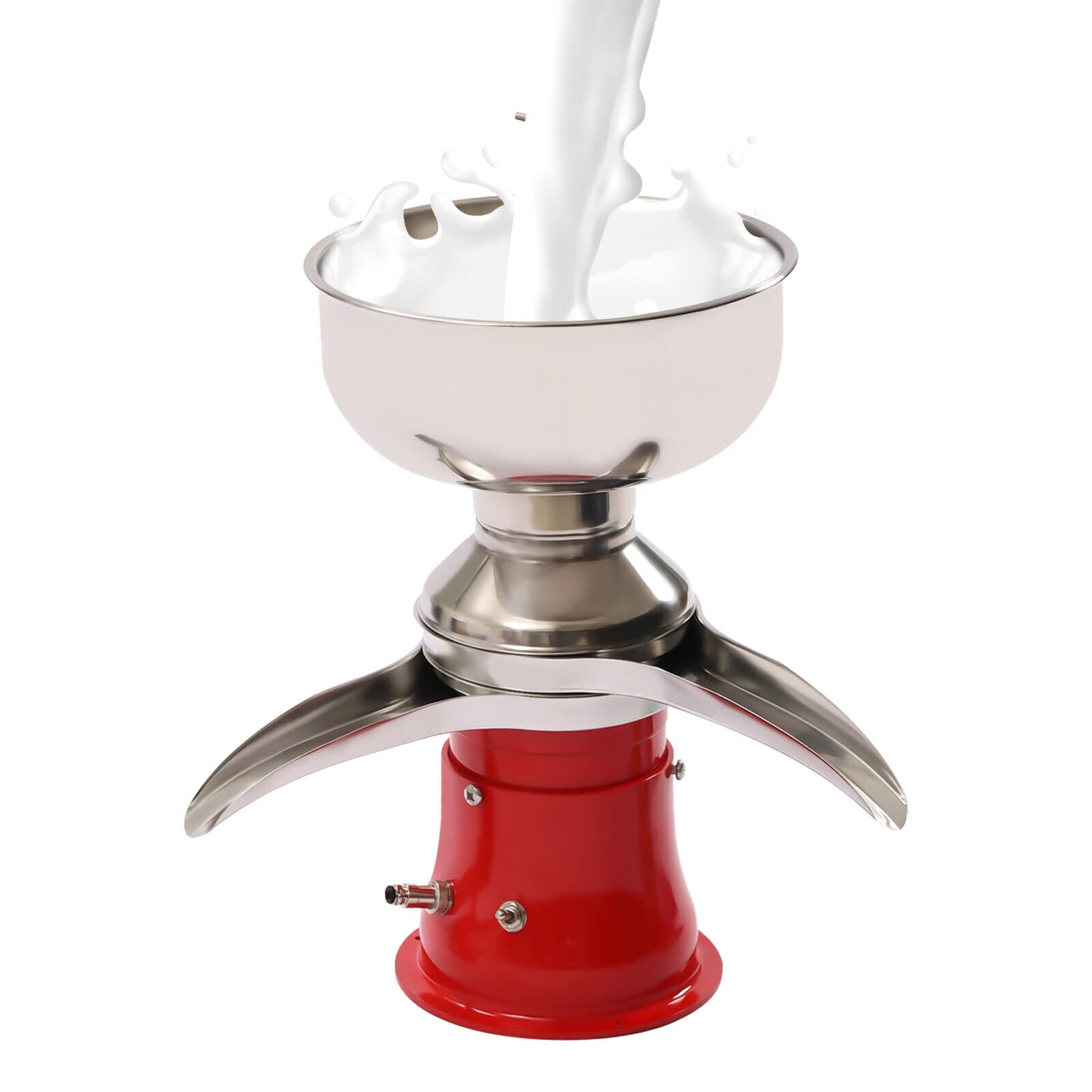 30W Milk Cream Centrifugal Separator Separate Cream Butter Milkshake Food-grade 5L/1.32gal