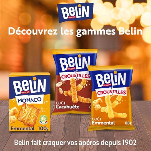 Biscuits Apéritifs Goût Emmental Croustilles Belin Le Sachet De 138 G - vue 6