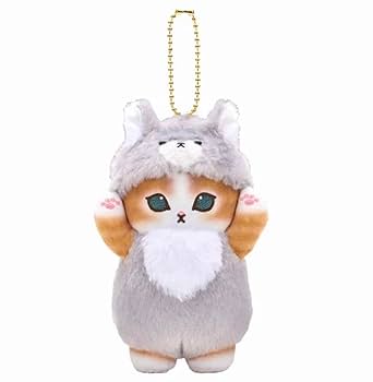 Amazon.co.jp: mofusand モフサンド オオカミ 着ぐるみにゃん