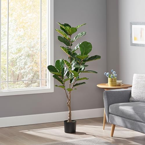 150CM Artificial Fiddle Leaf Fig Tree PRE-Potted Faux Indoor Plant