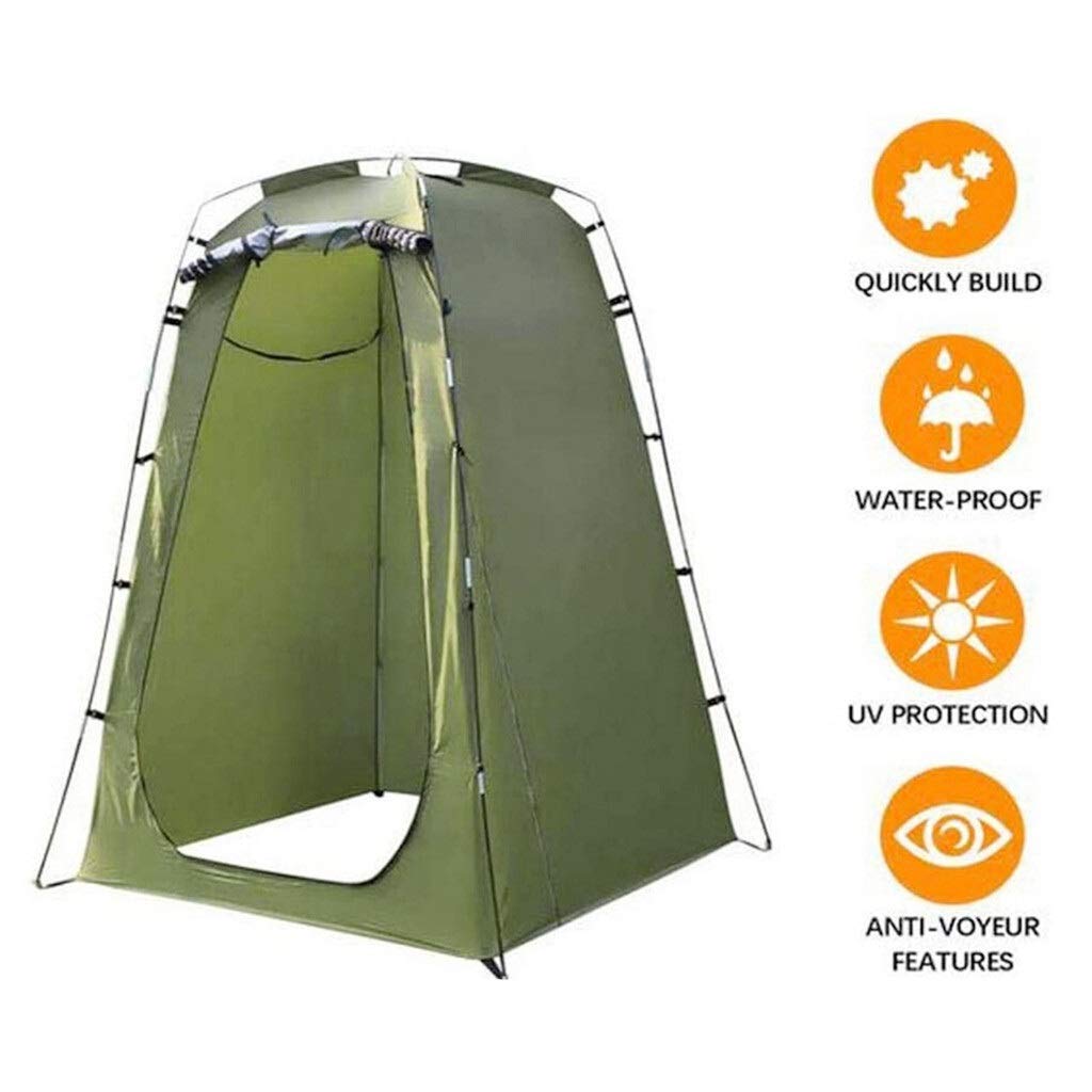Toilettenzelt Pop Up Zelt for Campingzelt Dusche Sichtschutzzelt for Umkleiden Umkleidekabine Strand Angeln Wandern Tragbares Außentoilettenzelt