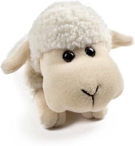 Miniatura 9 de Animal de peluche de oveja, peluche de oveja de 7.87 pulgadas, lindo cordero de peluche suave, regalo para niños y niñas, decoración del hogar,