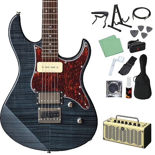YAMAHA PACIFICA611HFM TBL エレキギター初心者14点セット【THR5アンプ付き】 トランスルーセントブラック ヤマハ