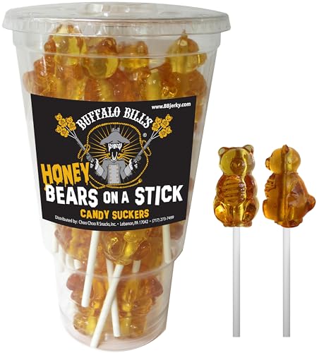 Buffalo Bills Honey Bears On A Stick
