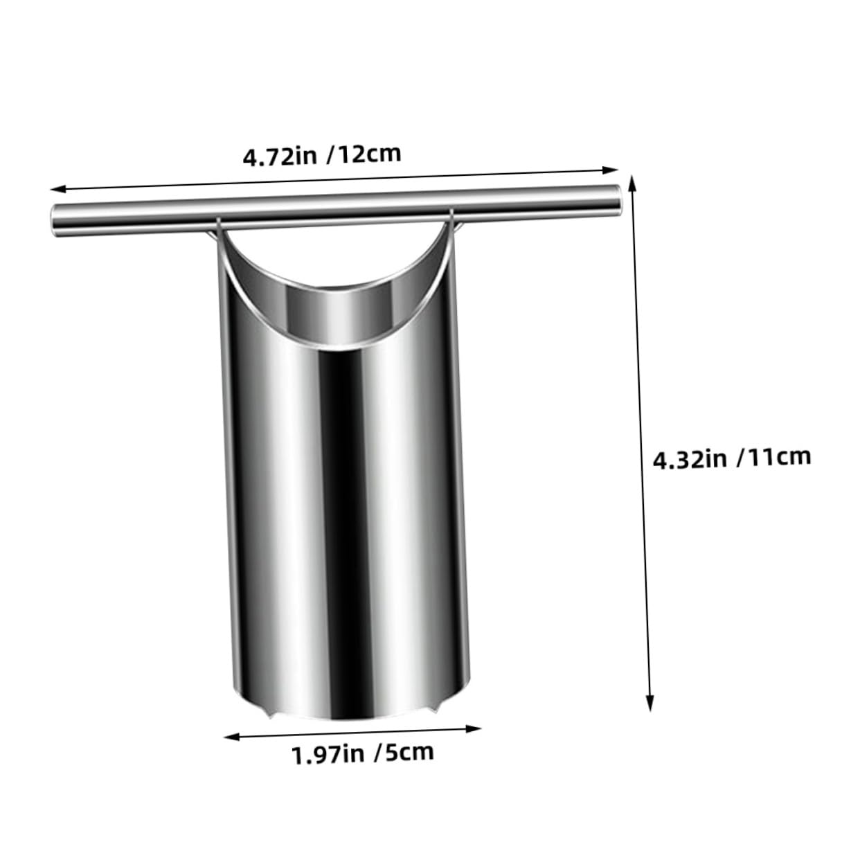 Cabilock Stainless Steel Watermelon Opener Tool Ergonomic Melon Puncher for Coring Multi Purpose Watermelon Cutter for Quick Slicing for Summer Parties and Outdoor