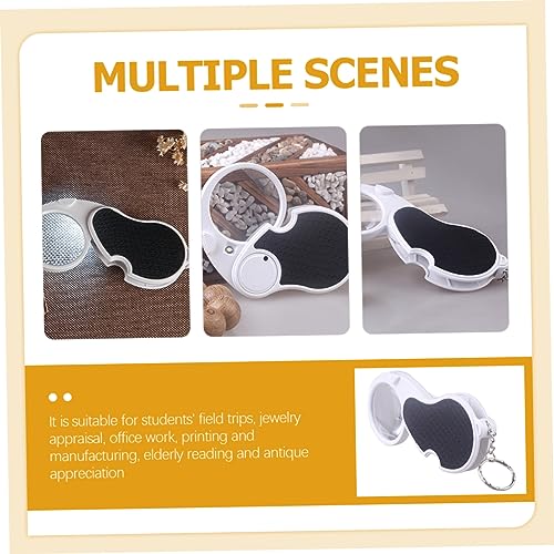 Loupe de lecture avec LED Ipetboom (lot de 3) pour l'observation précise - 3