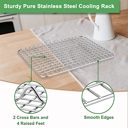 Buy Homikit 2 Pack Wire Baking Rack, Stainless Steel 12" x 9" Bake
