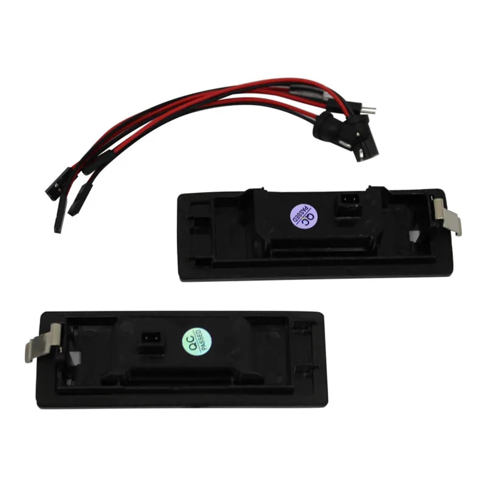 LED Placa de Matrícula Etiqueta 2 piezas Uso apto para BMW Serie 1 E81/E87 3 puertas/5 puertas hatchback 2004-2011 Lámpara de luz matrícula