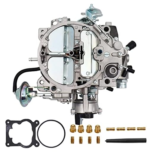 Rochester Quadrajet Carburetor New 4 Barrel for 1904R 1906R 4MV Carb Fits for Chevy 1980-1989 305-350c.i Engines 1904 1906R Electric Choke 750 CFM Vacuum Secondary with Gaskets Jets Plugs