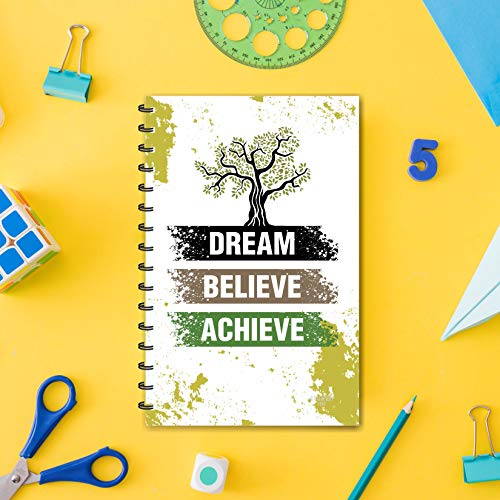 Image of ESCAPER into Your Dreams with Dream Believe Achieve Notepad - A Ruled Notebook for Boys, Girls, Kids, and Professionals - Stay Inspired and Organized - Perfect for Home, Office, or as a Gift