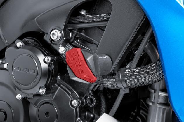 ATV&UTV Replace Parts & Accessories for Puig Replacement Rubber Inserts for Puig R12 Frame Sliders Red Mod-BBM45-FV24701