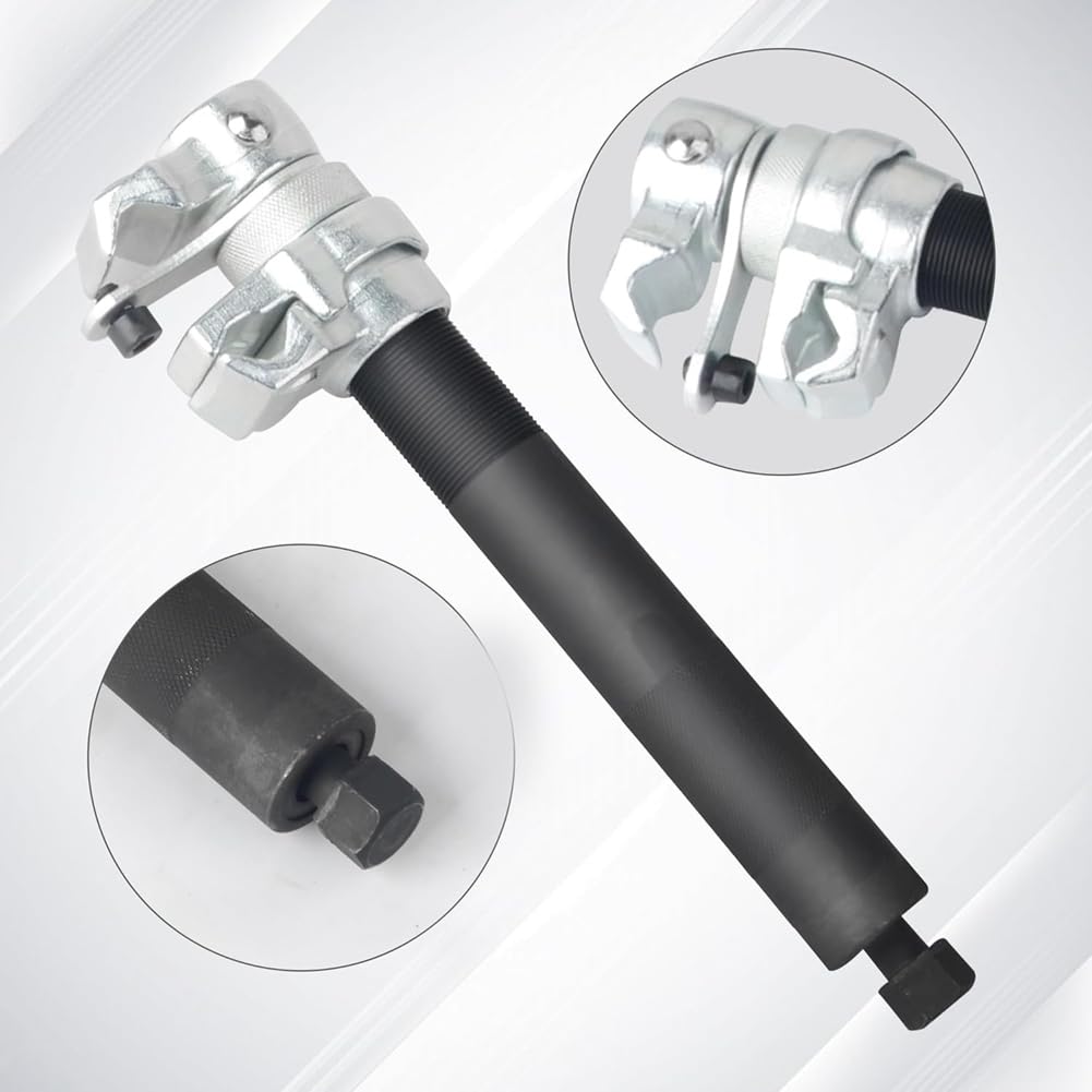 3 Piezas/Juego de Herramientas de Compresión de Resorte de Choque, Soporte Extensible, Herramienta Compresión de Resorte Bobina Puntal de Alta Resistencia para Camión de Automóvil