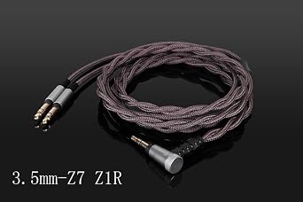 High Purity OCC Balanced Cable Compatible with Sony MDR-Z7 MDR-Z7M2 MDR-Z1R Denon D7100 D7200 D600 Beyerdynamic T1 T1II T5P T5PII, etc.