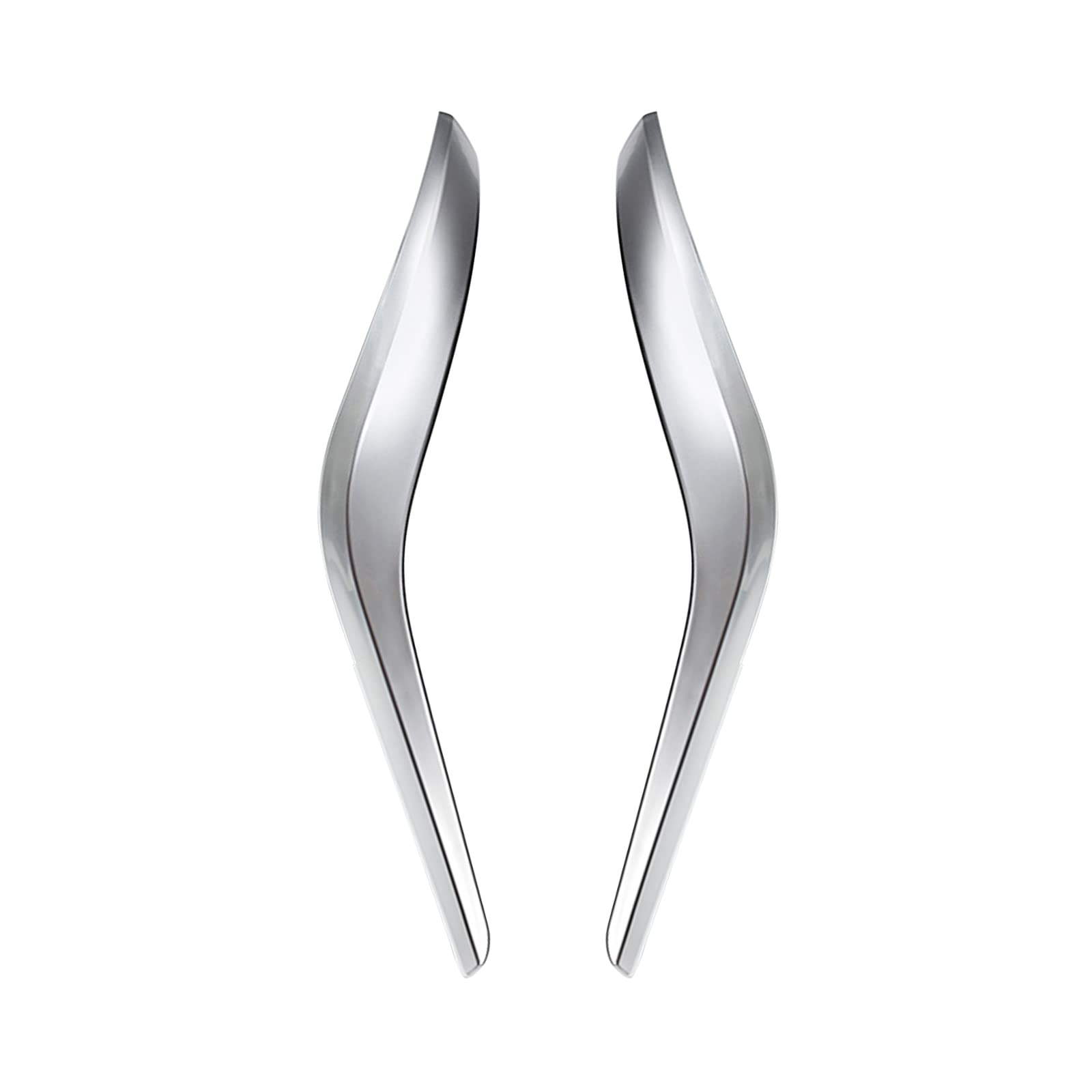 Copertura della maniglia della porta interna per BMW E84, staffa del bracciolo della porta Maniglia della maniglia della porta per BMW X1 2008-2015 (argento)