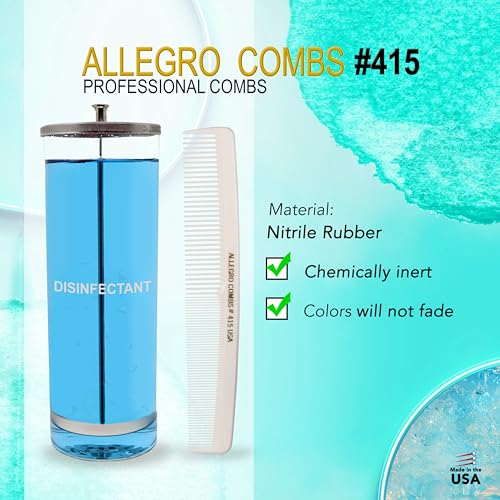 Allegro Combs #415 Peines profesionales para barbería miniatura 4