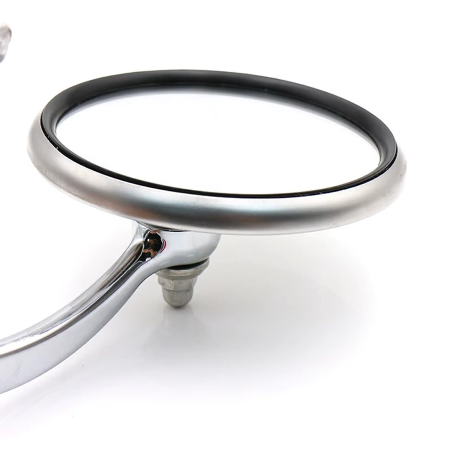 Universal Motorcycle Chrome Aluminum 7/8" 22MM Side Rear View Mirrors Handle Bar End Sport bike For Dual Cruiser For Bobber For Chopper