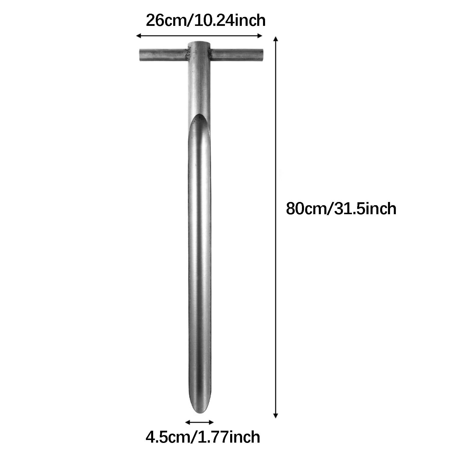 Sonda per Campionatore con Impugnatura Ergonomica, Scavatrice Professionale Ad Alte Prestazioni E Robusta per Campi Da Golf, Giardini, Agr, M