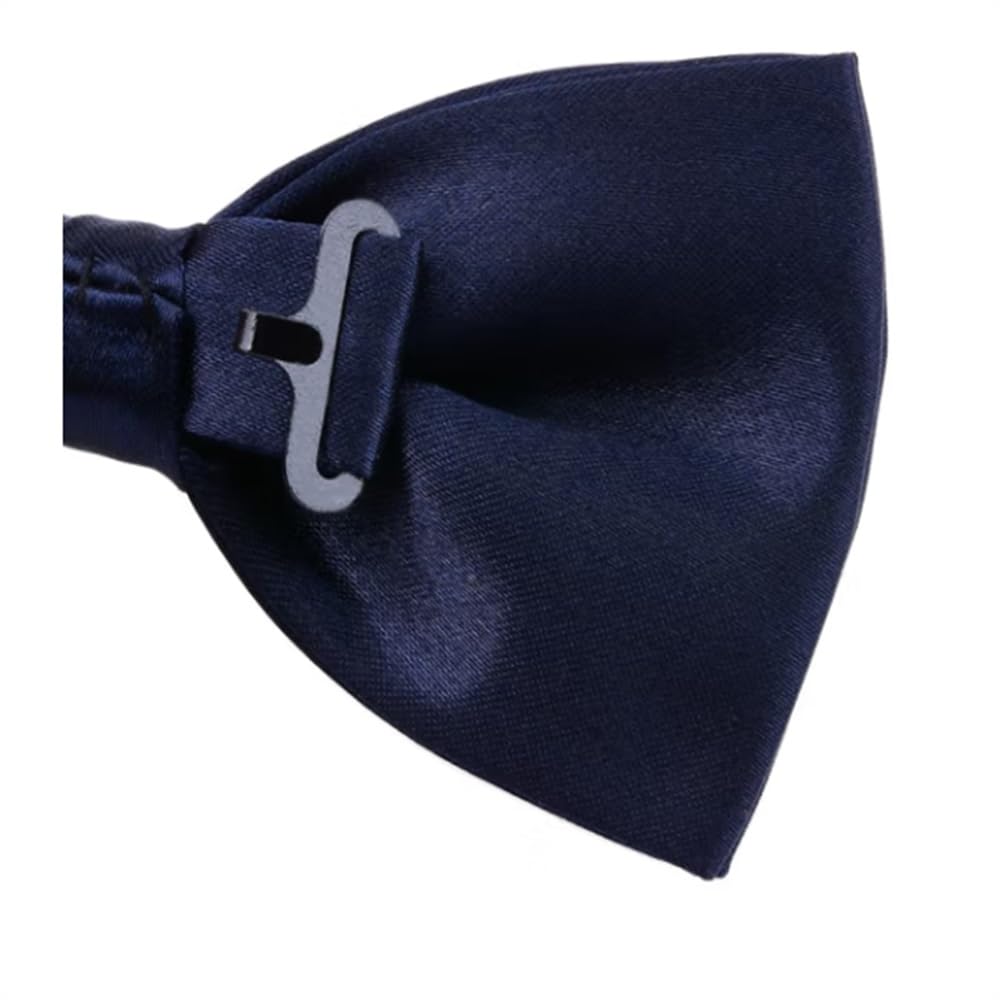 Pajarito Masculino Pajarita de Negocios for hombreLazo Best Man Fiestas, Bodas(Azul)