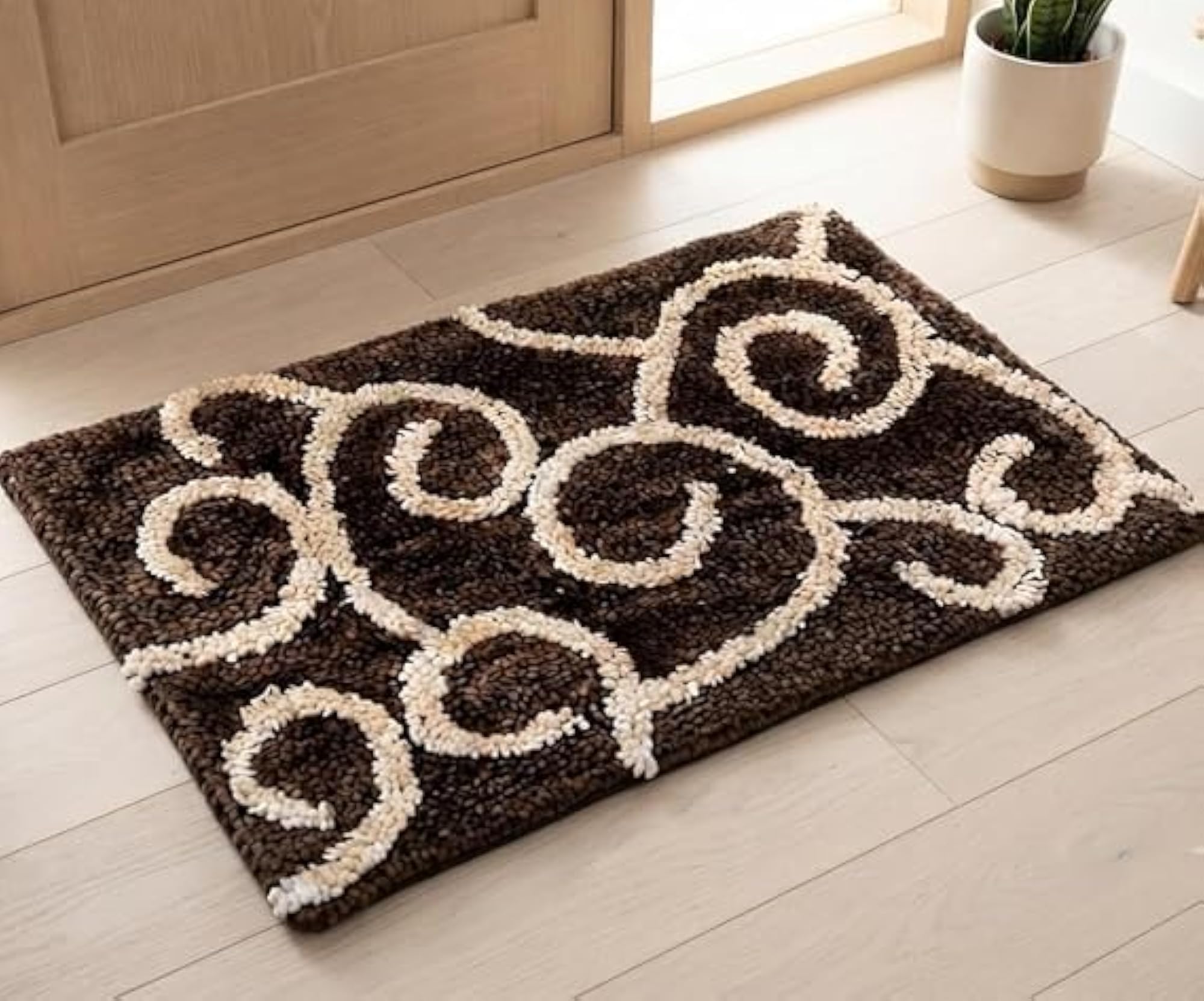 Premium Handwoven Micro-Fiber Floor Mat for Home