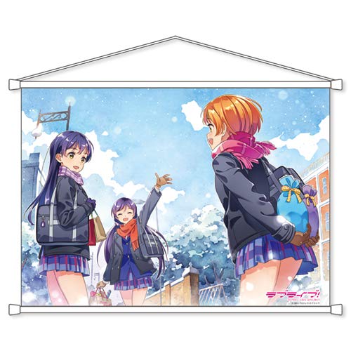 ラブライブ！リリーホワイトシャワータペストリー Amazon.co.jp: Love Live! B2 Tapestry μ's lily white : Toys & Games