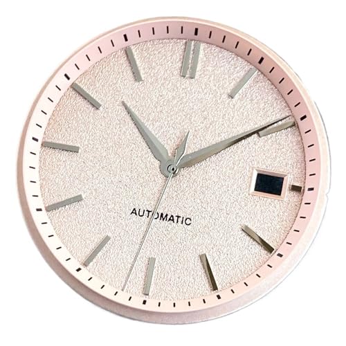 1個 33.5mm ブラック ベージュ サーモン ウォッチ 文字盤 ドレス用 GS ウォッチ NH35 NH36 自動巻き GS ダイバーウォッチ(Salmon Dial Set)