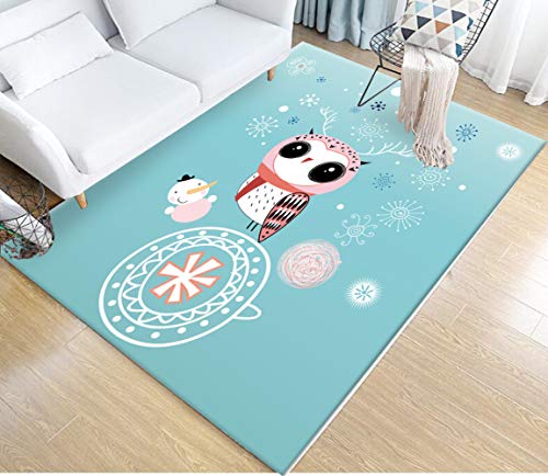 Tapis de chevet mu motifs dessins animés pour décoration de salon et chambre