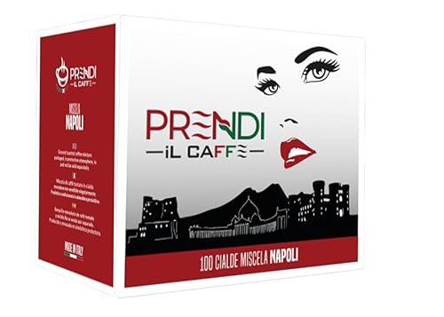 Miniatura 2 de PRENDI Miscela Napoli Cápsulas de café expreso de una sola porción, mezcla auténtica con sabor refinado, carácter potente y aroma intenso, tostado y