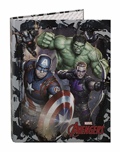 Preisvergleich Produktbild Avengers Ordner Folio 4 anillas Mixtas (Safta 511734067)