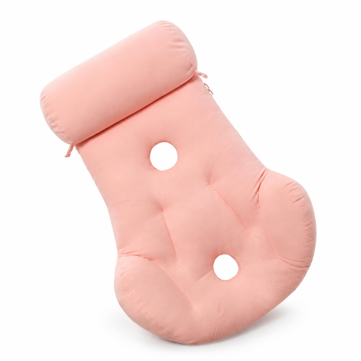 Homyl Almohada Ergonómica para Silla Oficina, Cojín para Aliviar el Dolor Espalda, Rosa Cereza