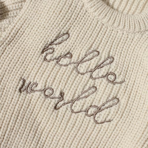 infant baby sweater romper and hat baby girl boy knitted sweatshirt pullover tops fall winter clothes baby boy girl outfit