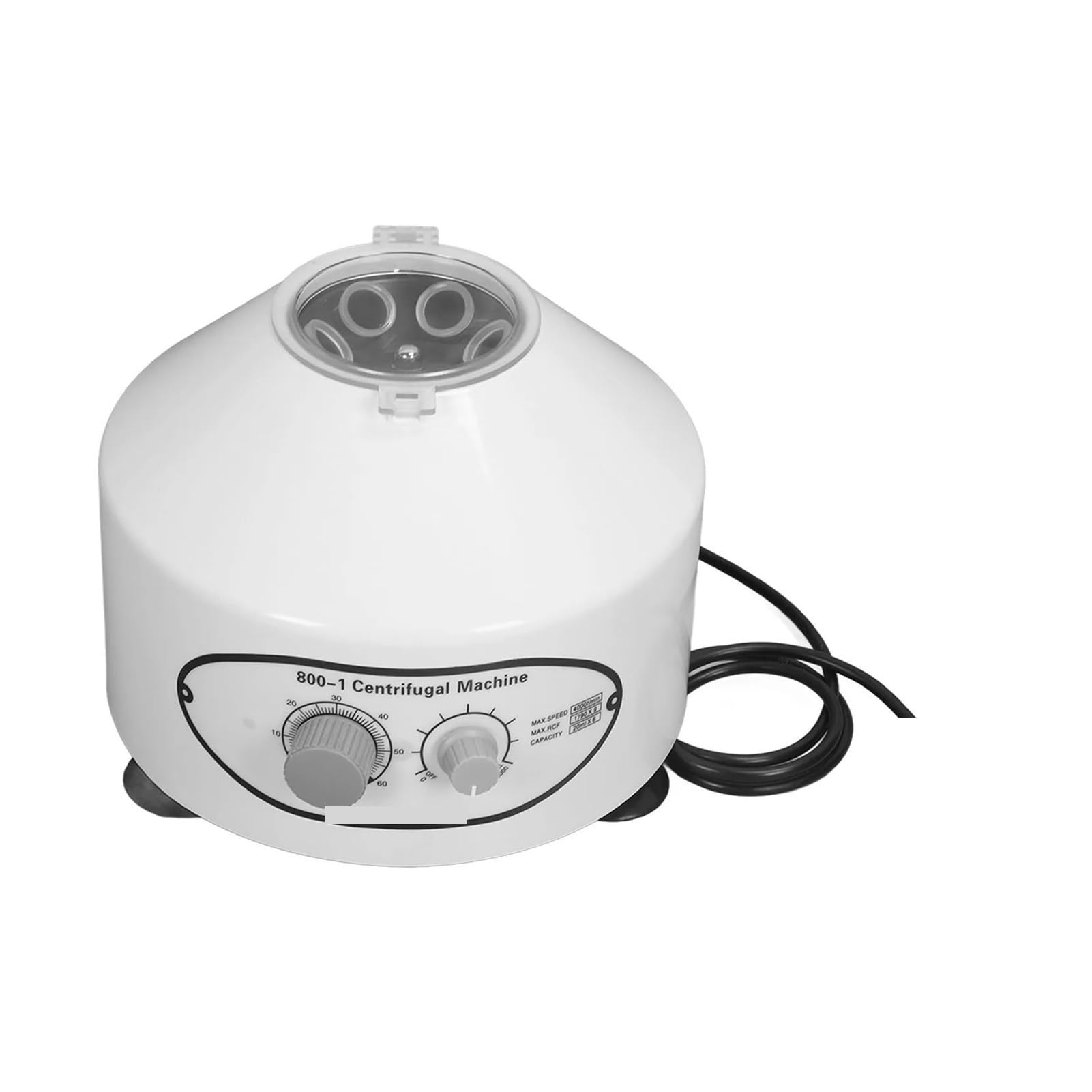Centrífuga de mesa, Centrífuga De Sobremesa Laboratorio 1790xg Máquina Eléctrica Con Temporizador Y Control Velocidad Tubos 12mlx6