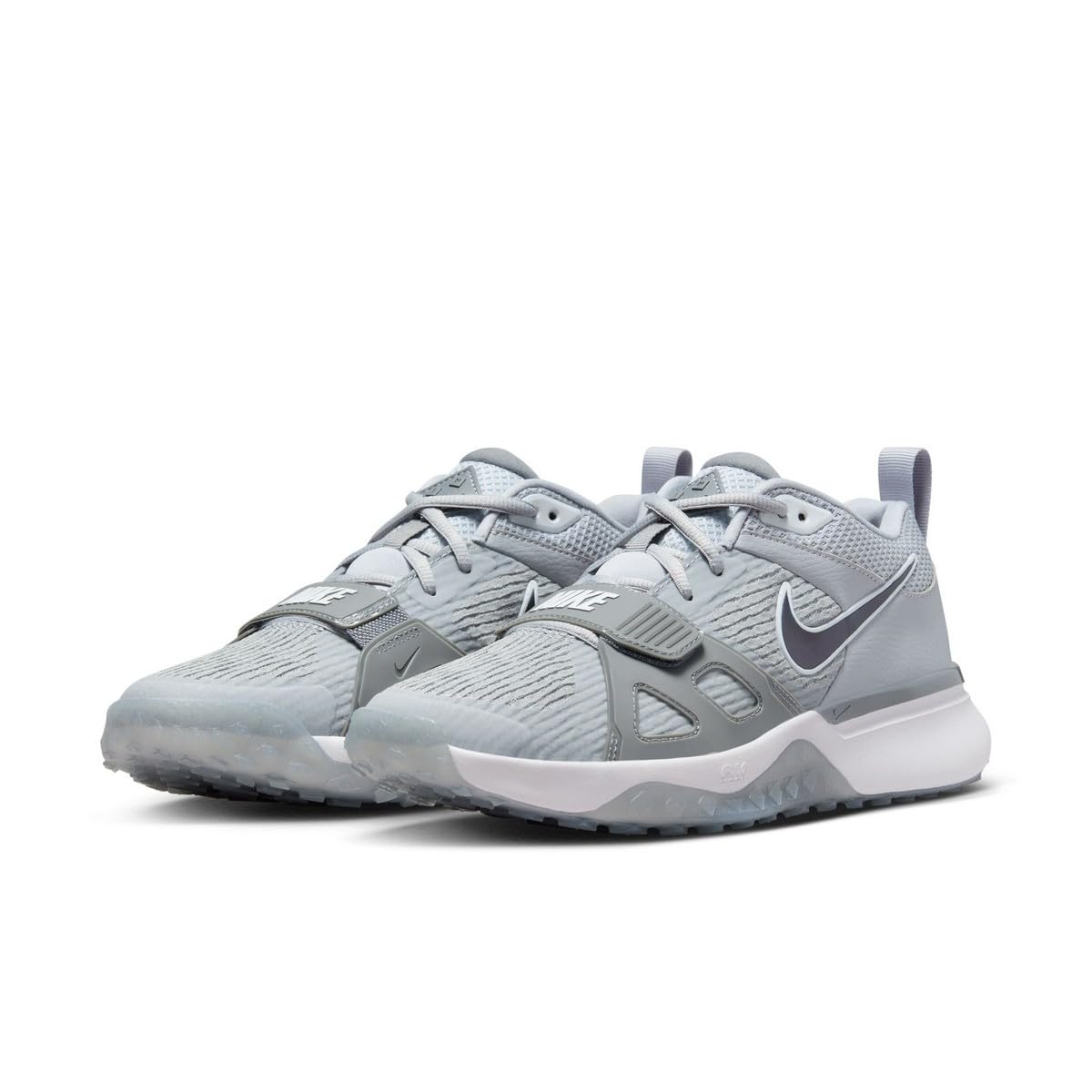 Nike Tênis Air Zoom Diamond Elite Baseball Turf SZ 9,5 Cinza