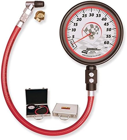 Longacre 52-52000 Pro Precision 4-1/2 Tire Gauge, 0-60psi