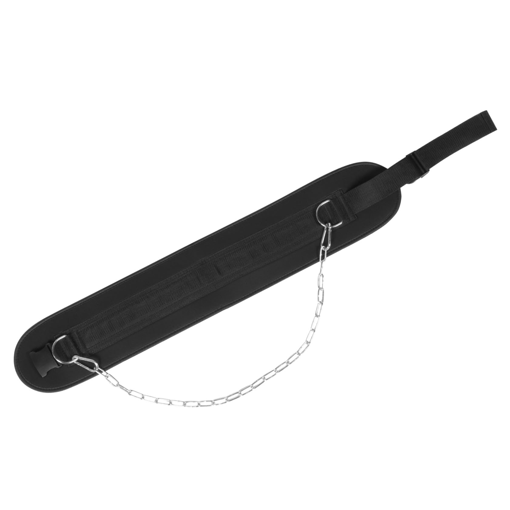 MILISTEN Verstellbarer Fitness Dip Gürtel mit Langer Eisenkette und Dicker Schnalle aus Robustem Nylon für Gewichtheben und Effektives Training Beim Krafttraining